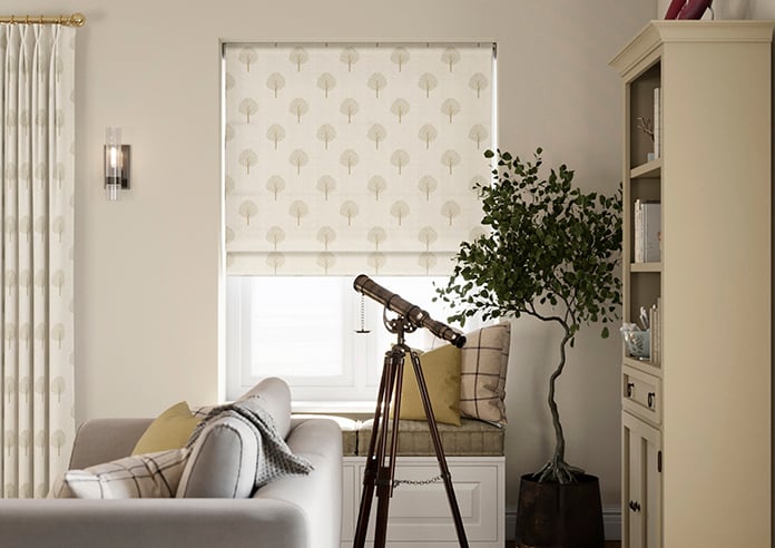 Emily Bond Yew Tree, Linen - Twist&Fit Roman Blind - Image 3